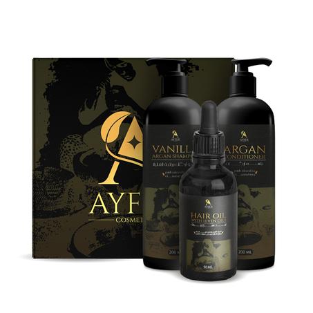 شامبو الأرغان بنكهة الفانيلا:
