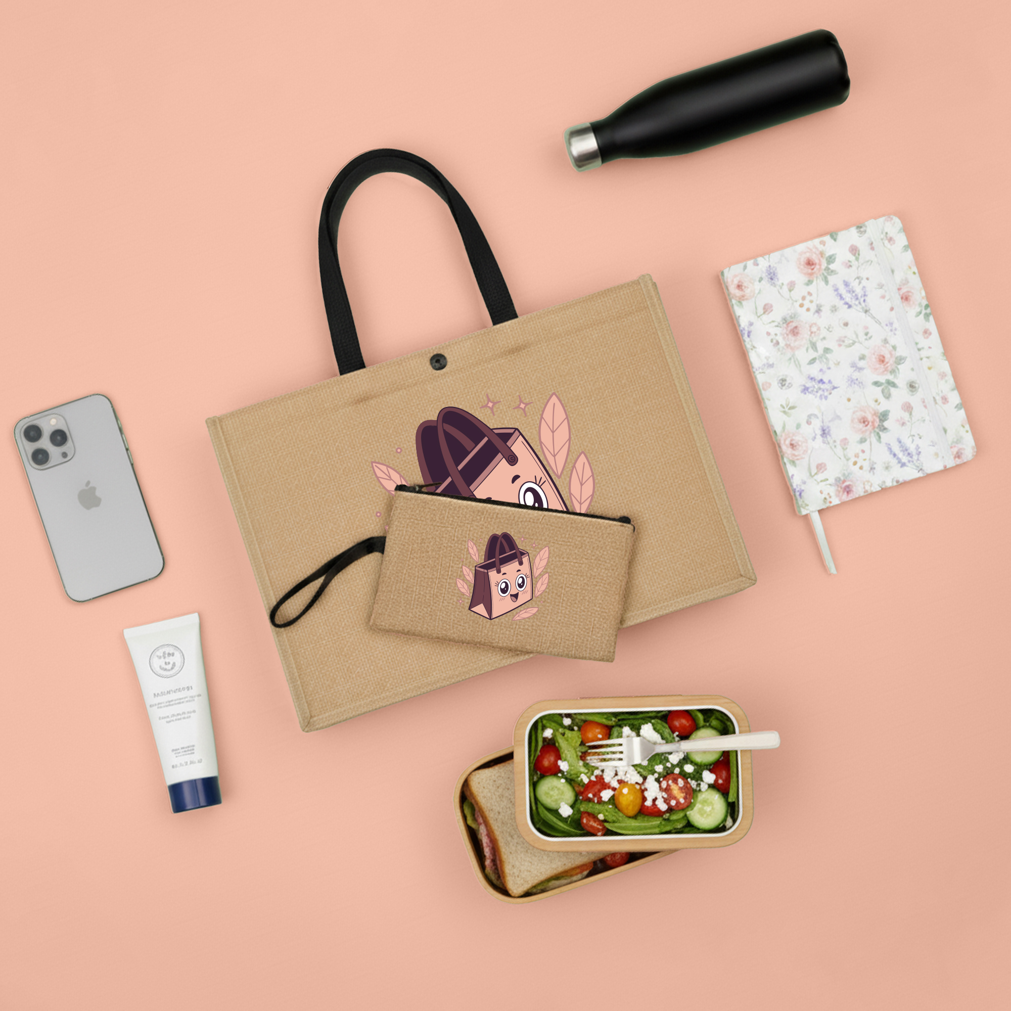 صاك جوت مع حقيبة صغيرة