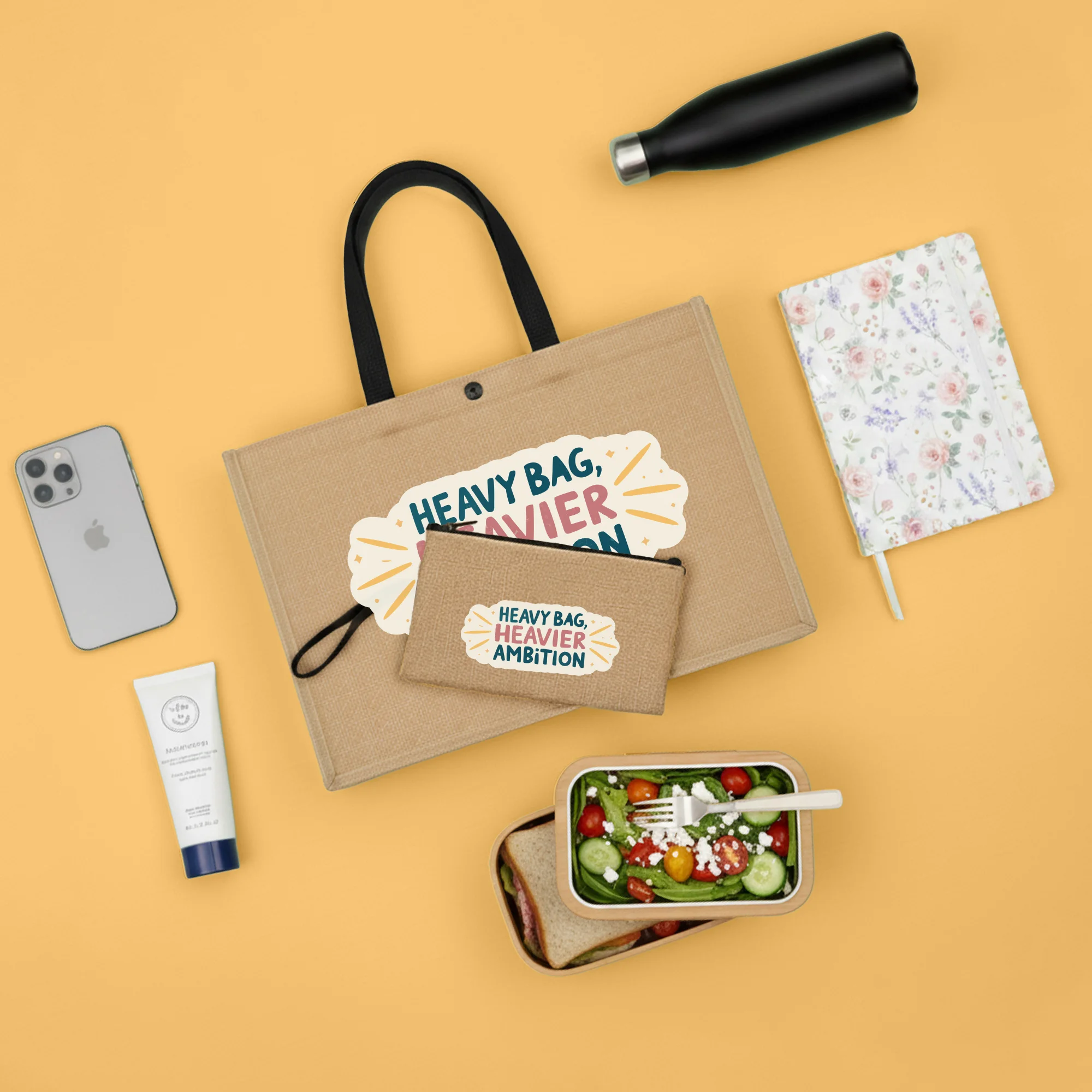 صاك جوت مع حقيبة صغيرة