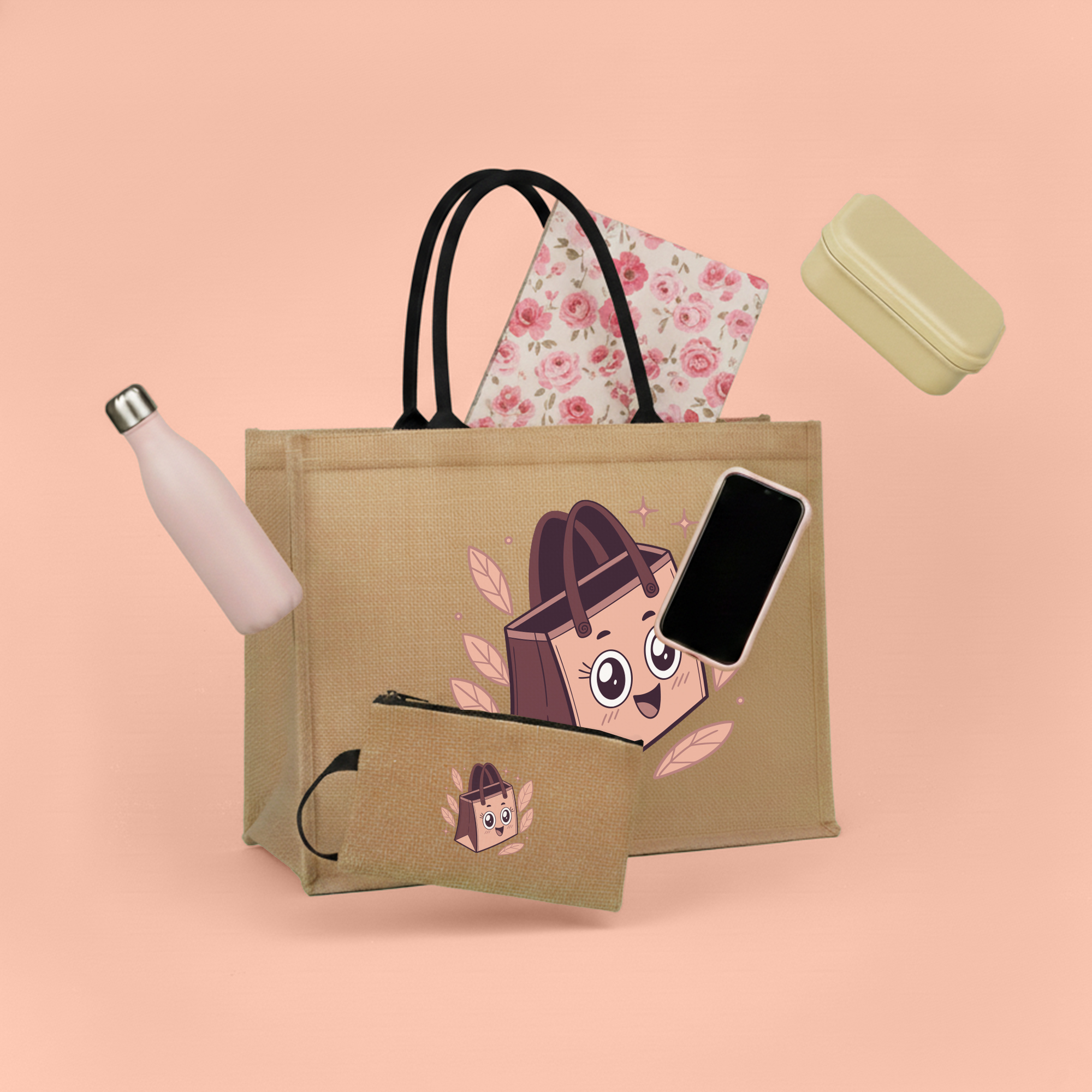 صاك جوت مع حقيبة صغيرة