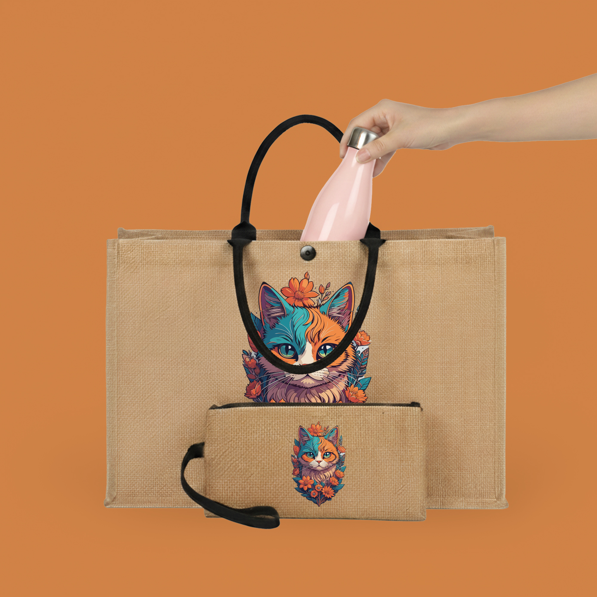 صاك جوت مع حقيبة صغيرة