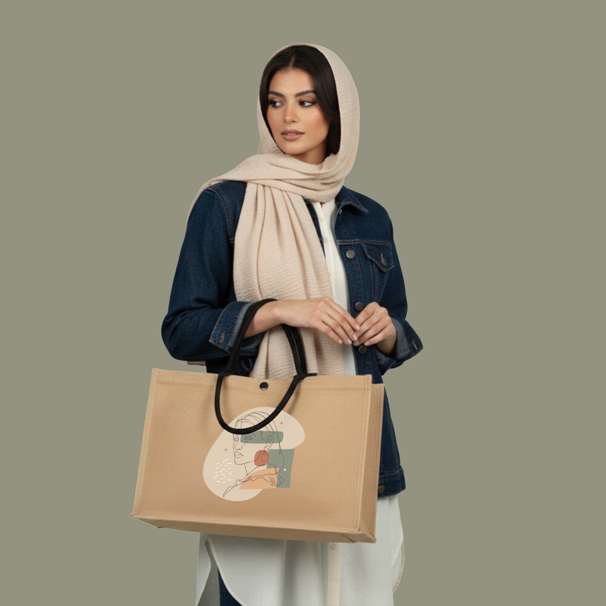 صاك جوت مع حقيبة صغيرة