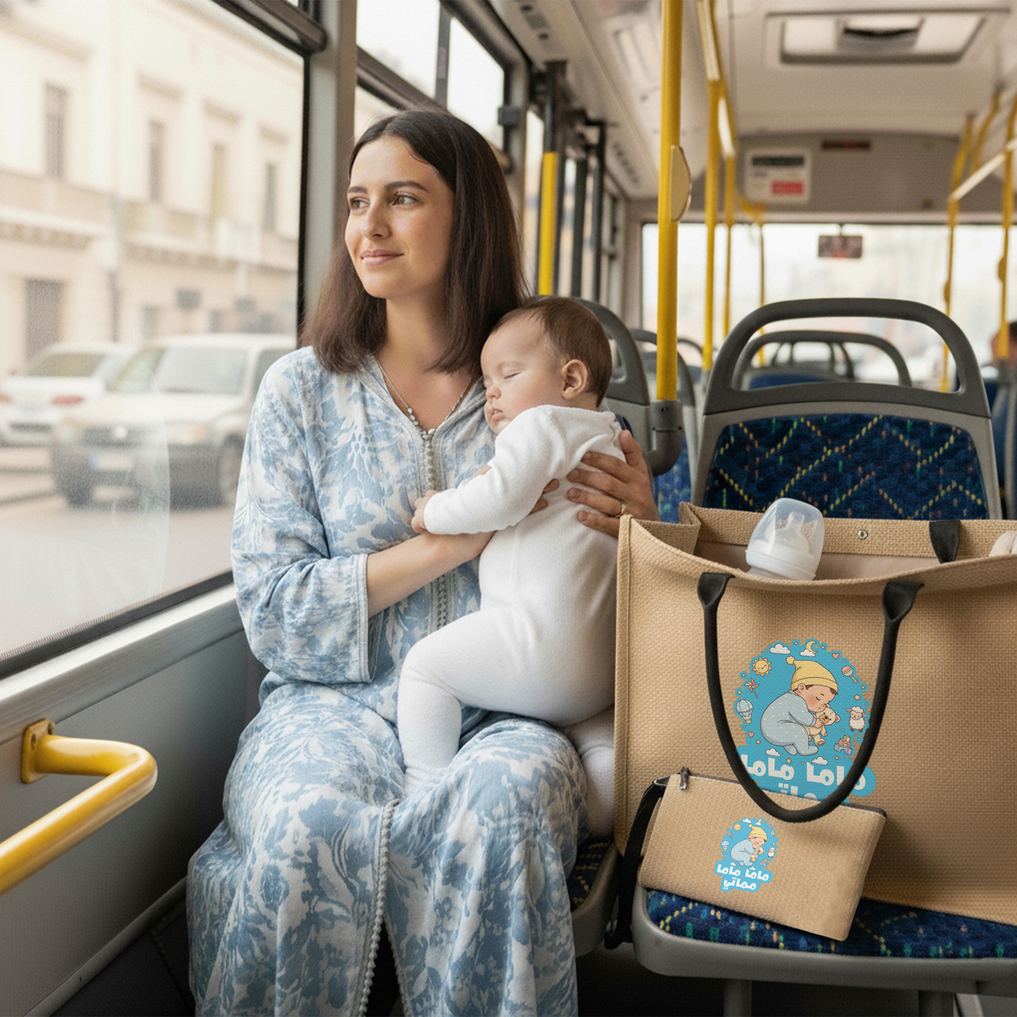 صاك جوت مع حقيبة صغيرة