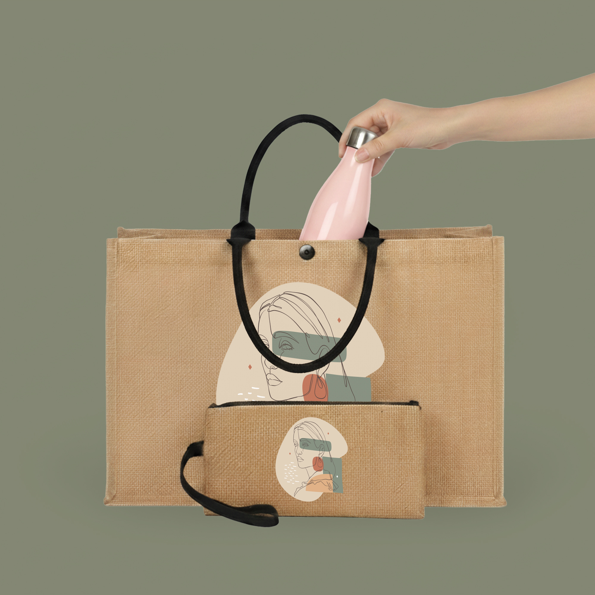 صاك جوت مع حقيبة صغيرة