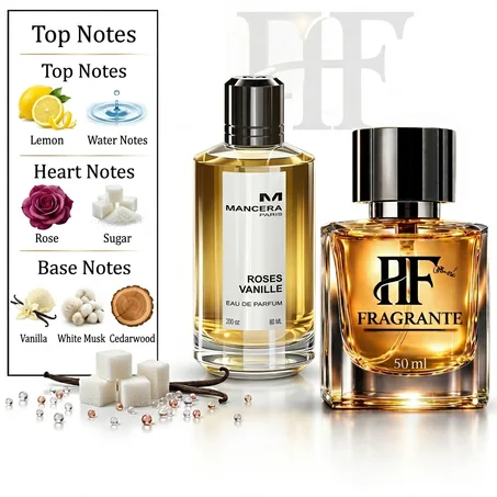 exrait de parfum Rose Vanille