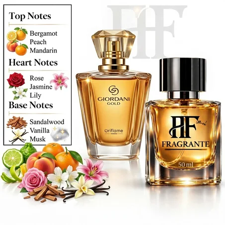 exrait de parfum Giordani Gold