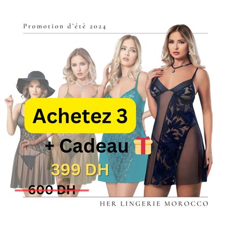 BABYDOLL + G-STRING (LINGERIE)