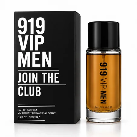 919 VIP MEN PARFUM POUR HOMME 100 ml – انضم إلى نادي الأناقة والتميز