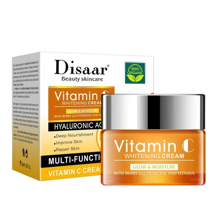 Disaar crème pour le visage vitamine C crème pour le visage hydratante blanchissante biologique 50ml