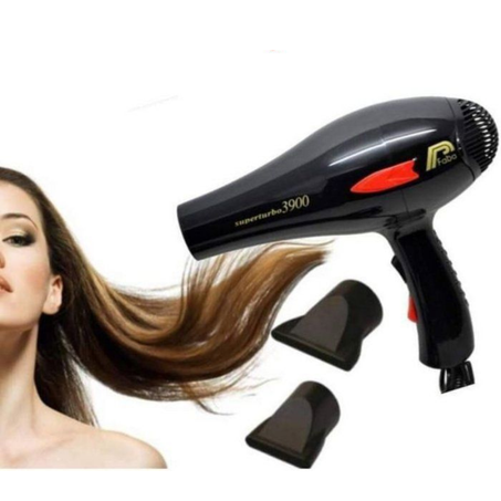 Faba Sèche-Cheveux Noir Super Turbo