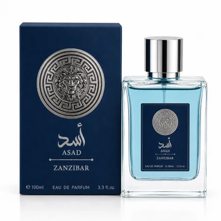 ASAD ZANZIBAR PARFUM POUR HOMME 100 ml – انتعاش البحر وقوة الفخامة