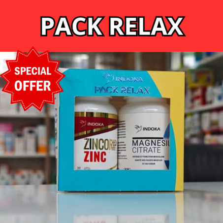إندوكا باك رولاكس | زنكوريب زنك + المغنيسيوم سيترات