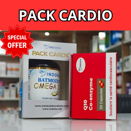 إندوكا باك كارديو | أوميغا 3 + إنزيم كيو10 كو أونزيم