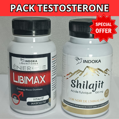 باك التستوستيرون | شيلاجيت + ليبي ماكس