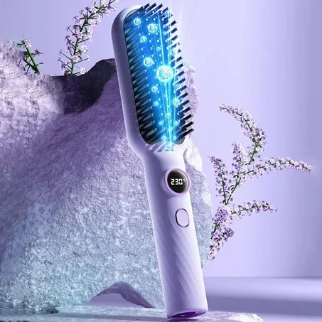 Portable Heated Hair  Brush