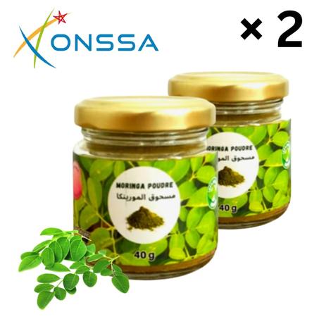 x2 bouteilles de Moringa en poudre 40g