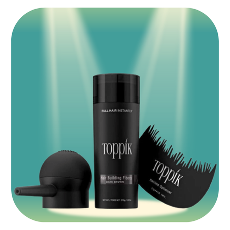 Pack Toppik 3Pcs (Bouteille + Brosse + Applicateur)
