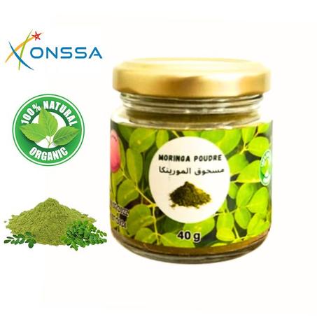 Moringa en Poudre, Antioxydante, Minceur, complément Alimentaire 40g