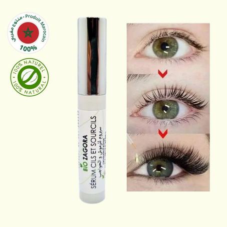 Sérum de Croissance des Cils Naturel 10ml, Rehausseur des Sourcils