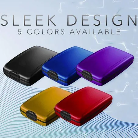 بزطام الألمنيوم من النوع الممتاز لتنضيم البطاقات و النقود