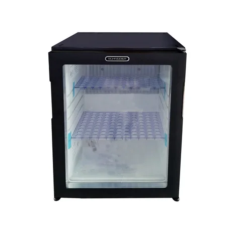 Mini bar SCHNEIDER porte vitrée 36L noir