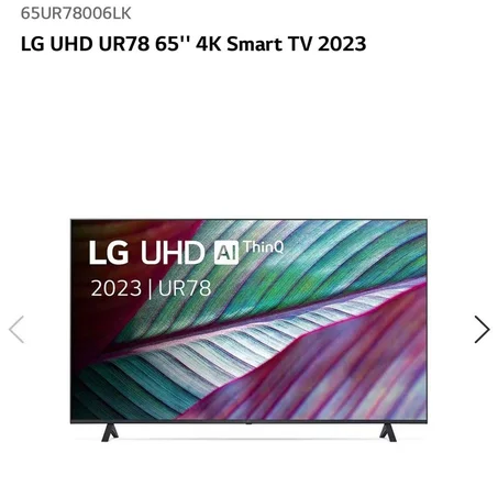 تلفاز LG 65 سمارت 4K 2023