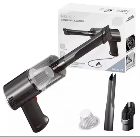 المكنسة المحمولة غير قابلة للشحن