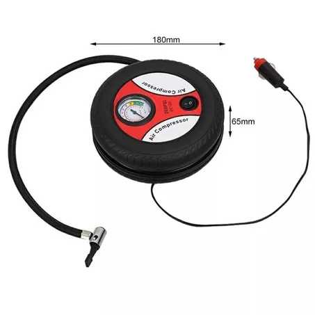 Gonfleur & Compresseur 12 v pour voiture et mots