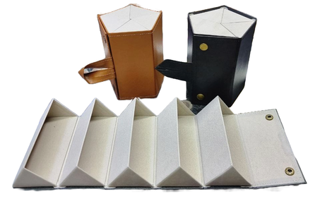 حافظة فاخرة للنظارات الشمسية بخمسة أماكن