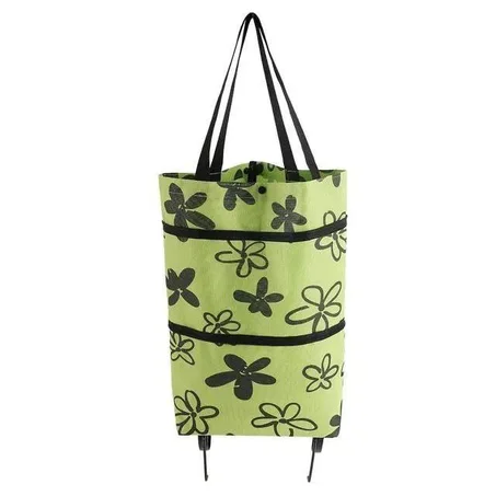 صاك التقدية بعجلات وقابل للطي