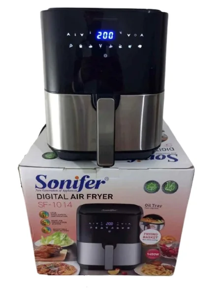 ايرفراير قلاية بدون زيت ماركة اوروبية حجم كبير 5 لتر  اقتصادية وجودة عالية