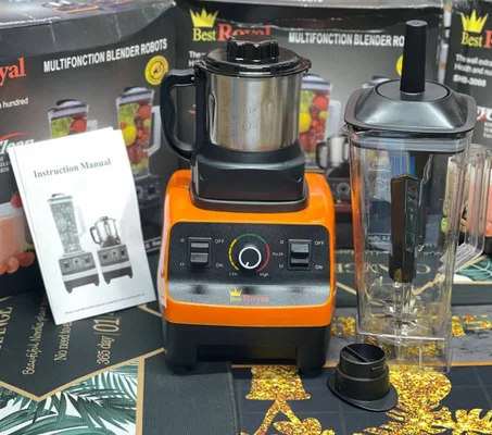 -خلاط قوي للغاية 2500 واط ، خلاط 15 سرعة ، كسارة ثلج - وعاء 2,5litreغير قابل للكس