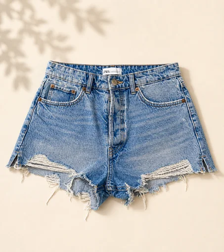 Short en jean Zara taille 40