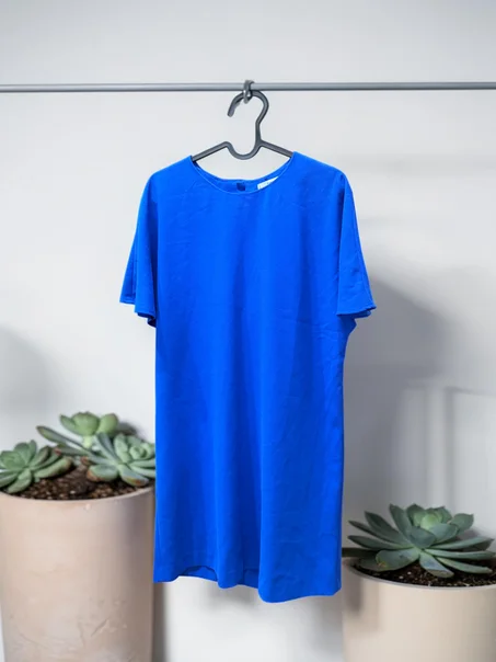Robe bleue MANGO – Taille S