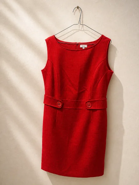 Robe rouge taille 46 à vendre