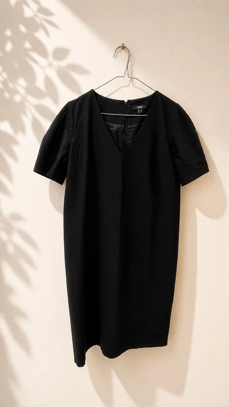 Robe noire élégante taille 42