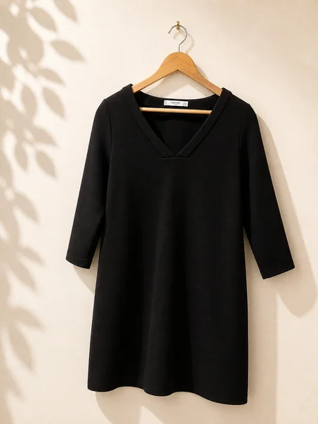 Robe noire MANGO taille S