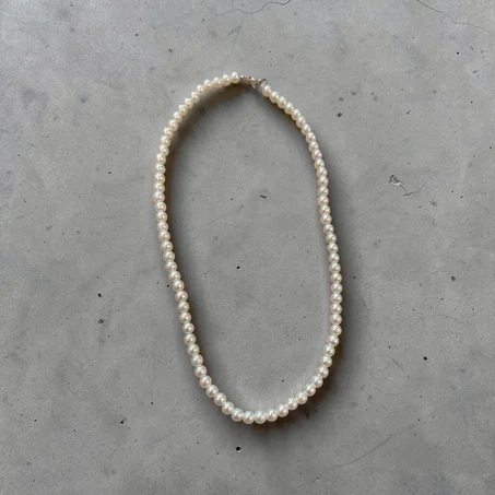 Collier blanc – style bohème chic
