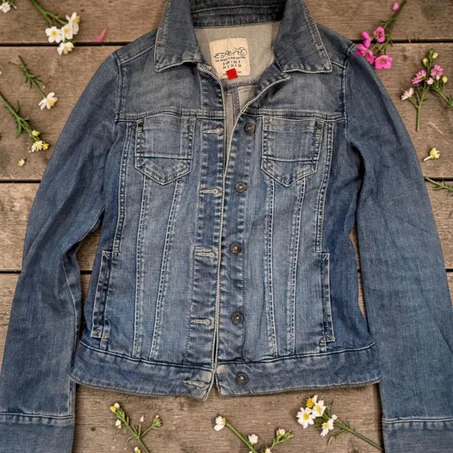 Veste en jean intemporelle ESPRIT – Taille S / 36