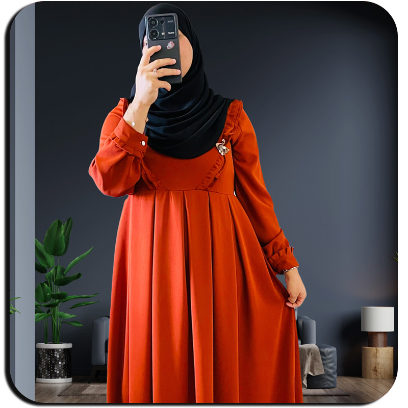 فستان الأميرة - Rouge Brique