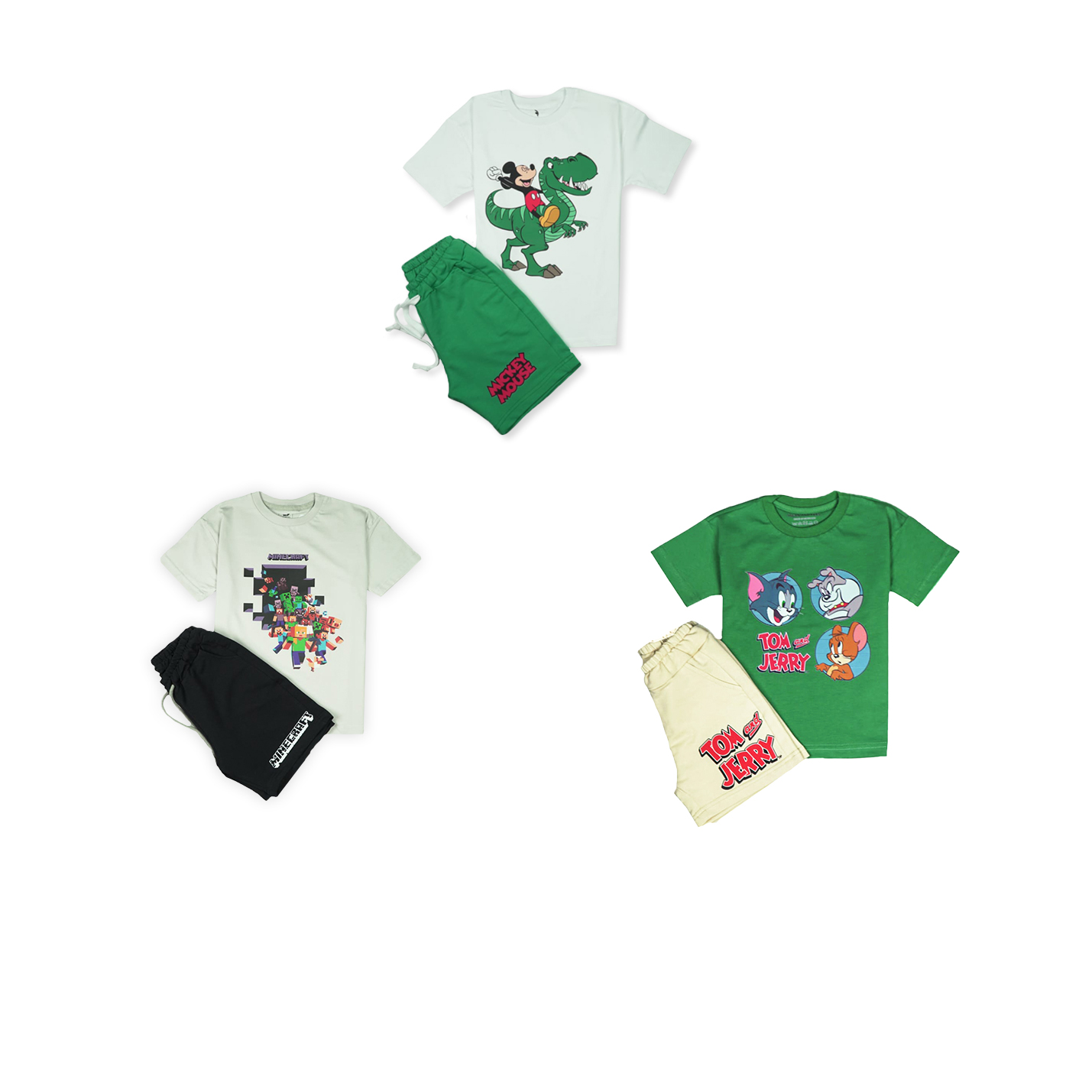 Pack de trois ensembles pour garçons