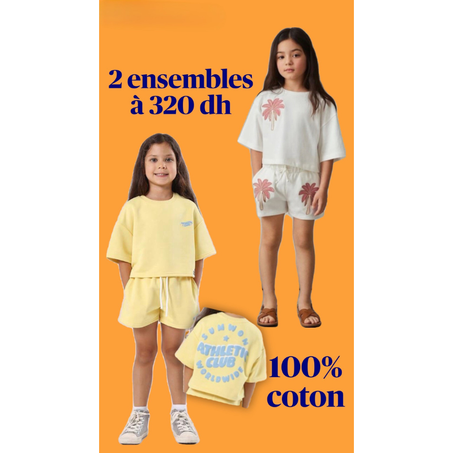 Pack 02 ensembles filles