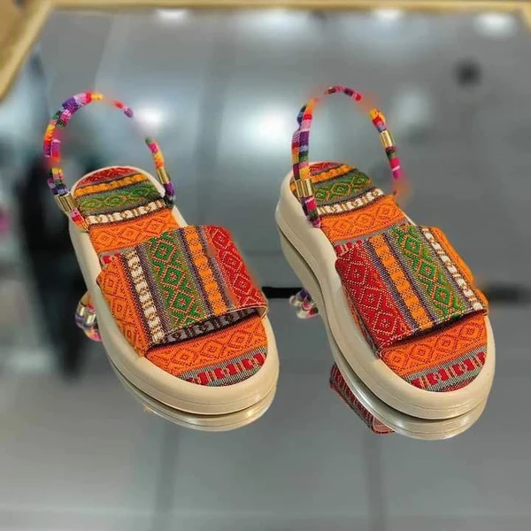 صندل صيفي نسائي بنمط بوهيمي (REF-002)