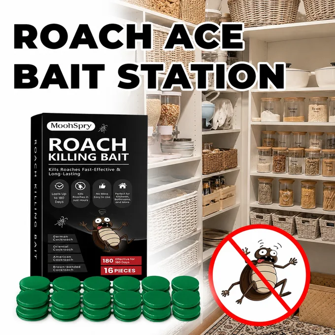 New Roach Bait Station - Kills Entire Colonies in Days (copy)