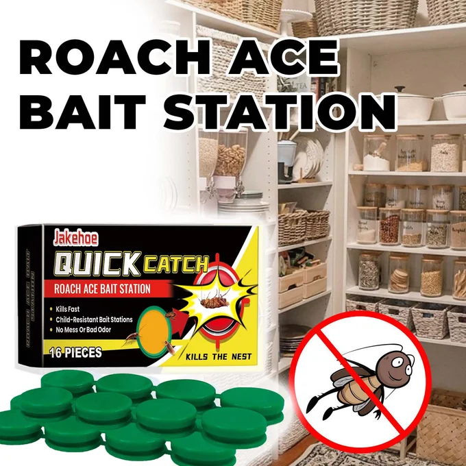 New Roach Bait Station - Kills Entire Colonies in Days