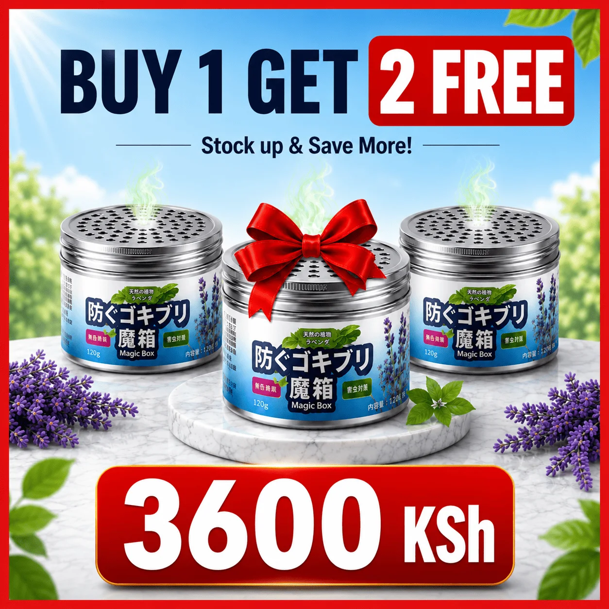 Buy 1 get 2 free