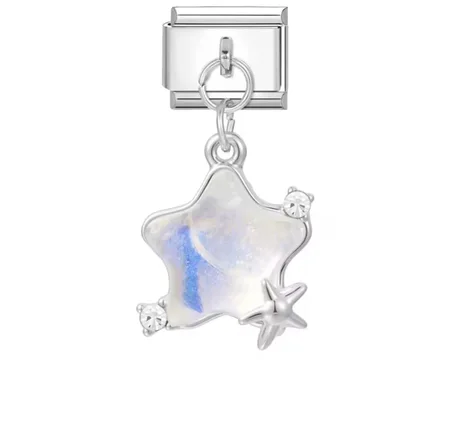 HOLOGRAPHIC WHITE STAR