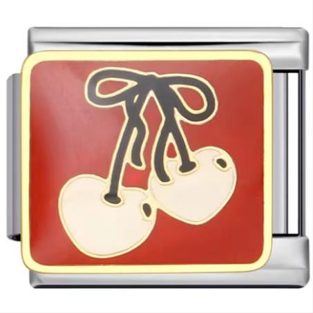 Gold & brown cherries