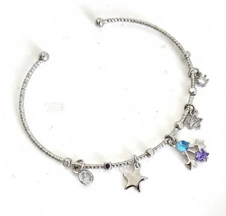 stars charm bracelet