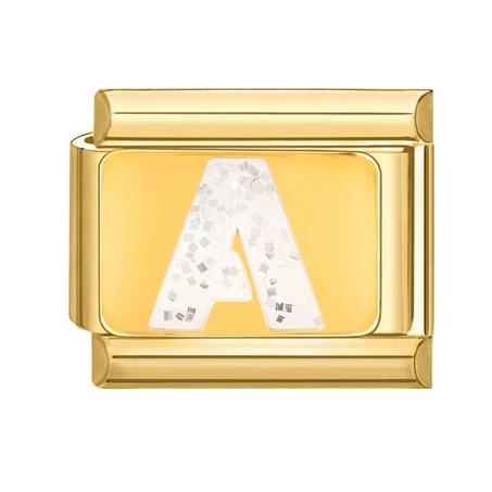 Gold letter A